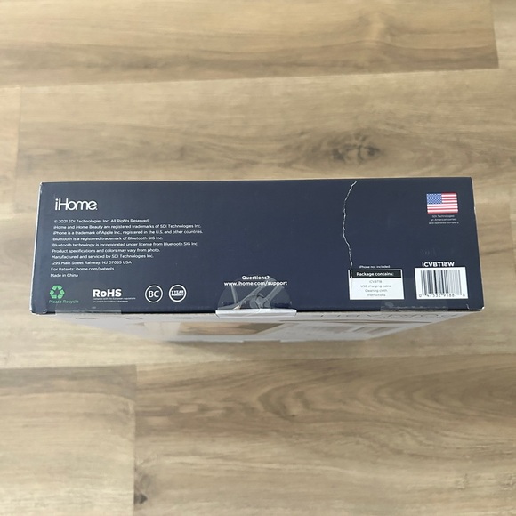 iHome Portable Lighted Vanity Mirror with Bluetooth Speaker – NEW IN BOX - Picture 6 of 6